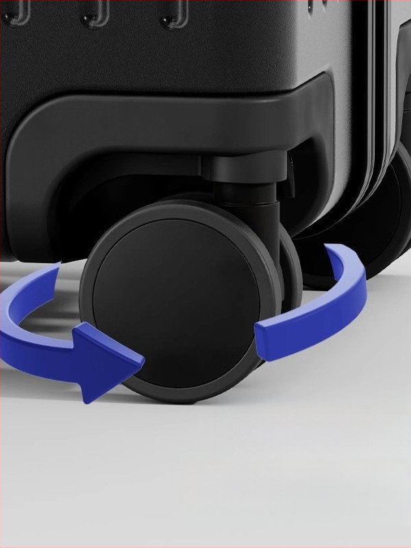 Bagaj cu fermoar și încuietoare TSA, ABS+PC, 2,9 kg, deschidere cu fermoar, potrivit pentru bagaj de cabină