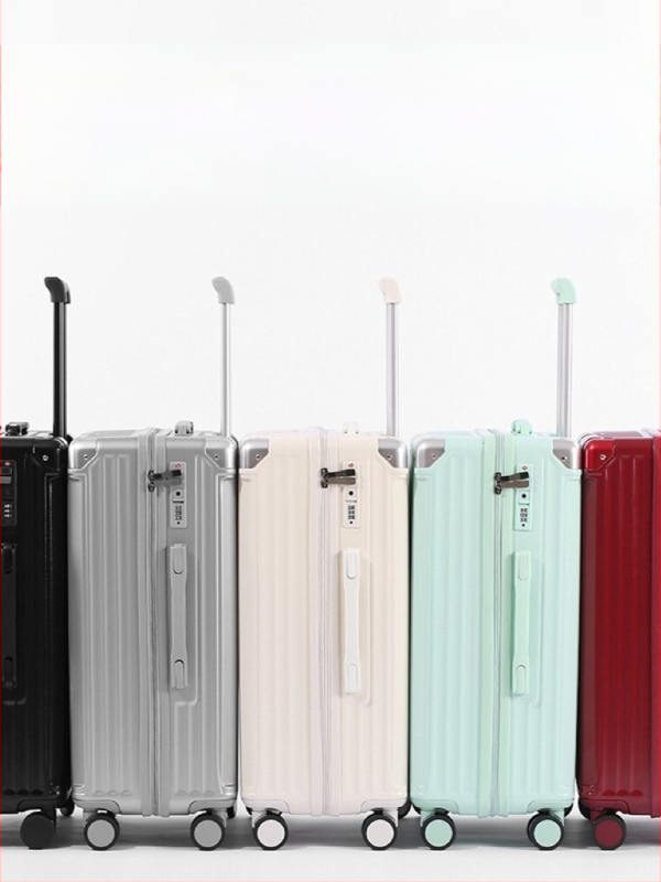 Bagaj cu fermoar și încuietoare TSA, ABS+PC, 2,9 kg, deschidere cu fermoar, potrivit pentru bagaj de cabină