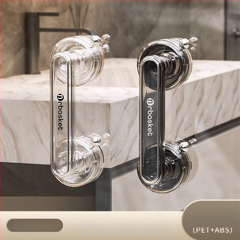 Durų rankena su siurbimo kilpa stiklo durims, be gręžimo, šiuolaikinis minimalistinis stilius – Mr basketball, modelis 2024062002