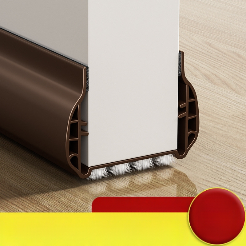 Уплътнител за пролука между врата и рамката и за дъното на вратата за спалнята, звукоизолираща лента, ветроустойчива и прахоустойчива