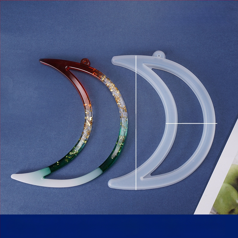 Силиконова форма за смола за коледни висулки - нерегулярна форма, коледна тематика, форма за печива