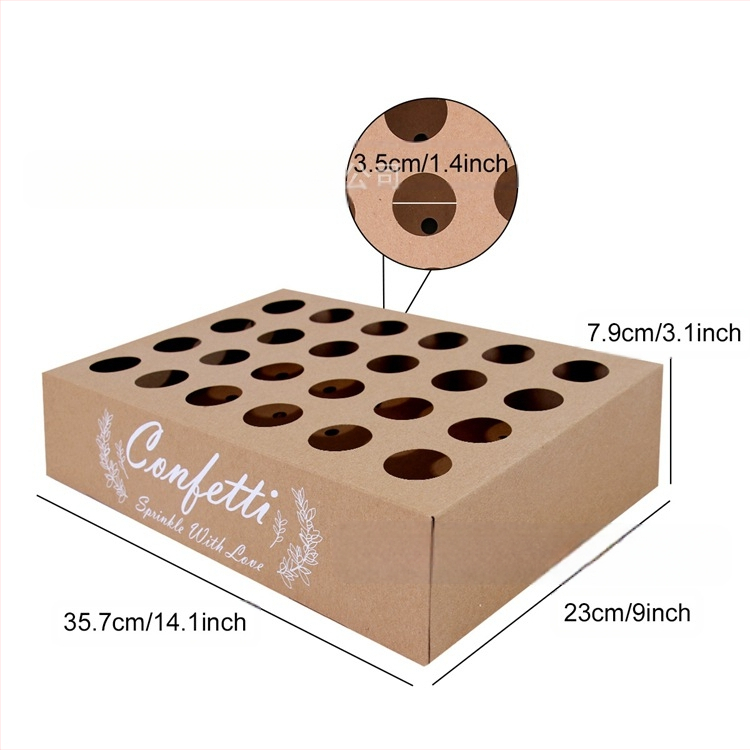 Svoda Сватбен държач за хартиени конуси - хартиени конуси, ретро стил, креативен подарък