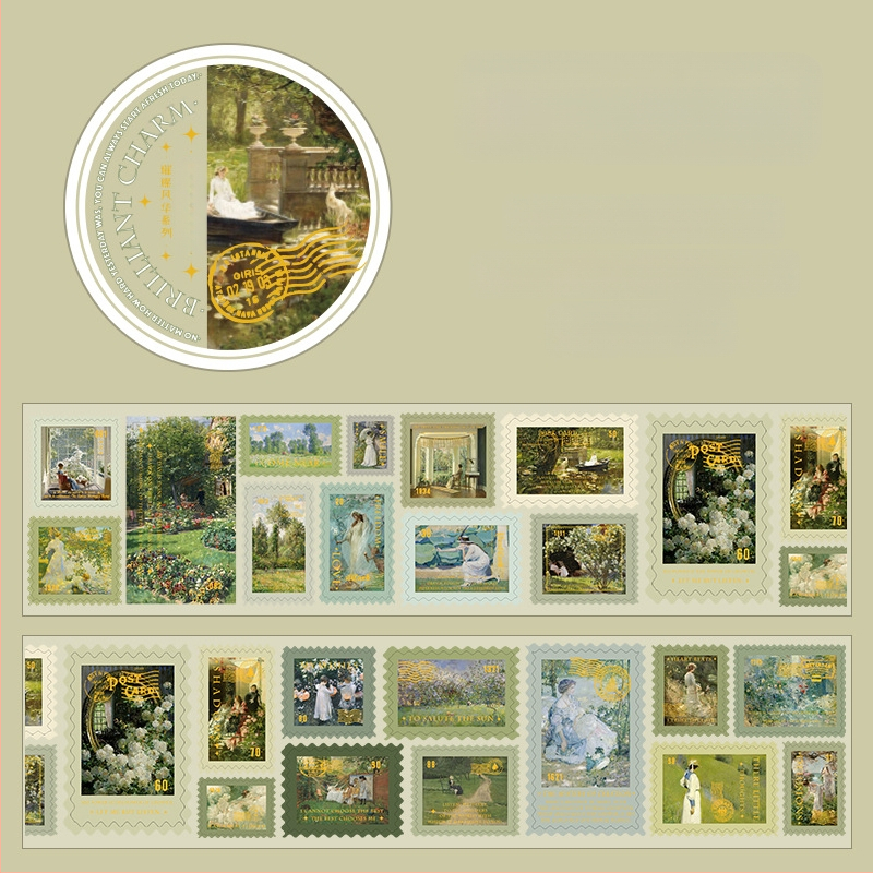 Morning Foam bronzinė spaudos juosta – dengtas popierius, dekoracijoms, be pritaikymo