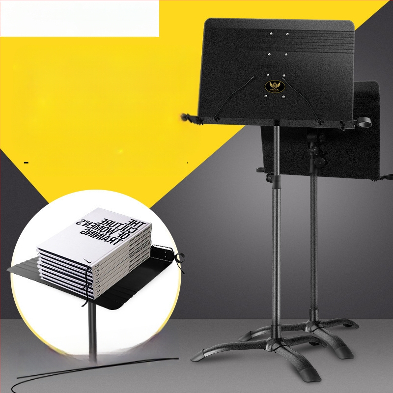 Повдигаща се сгъваема музикална стойка за Guzheng, китара и цигулка — от желязо, модел 01, PTNOKA