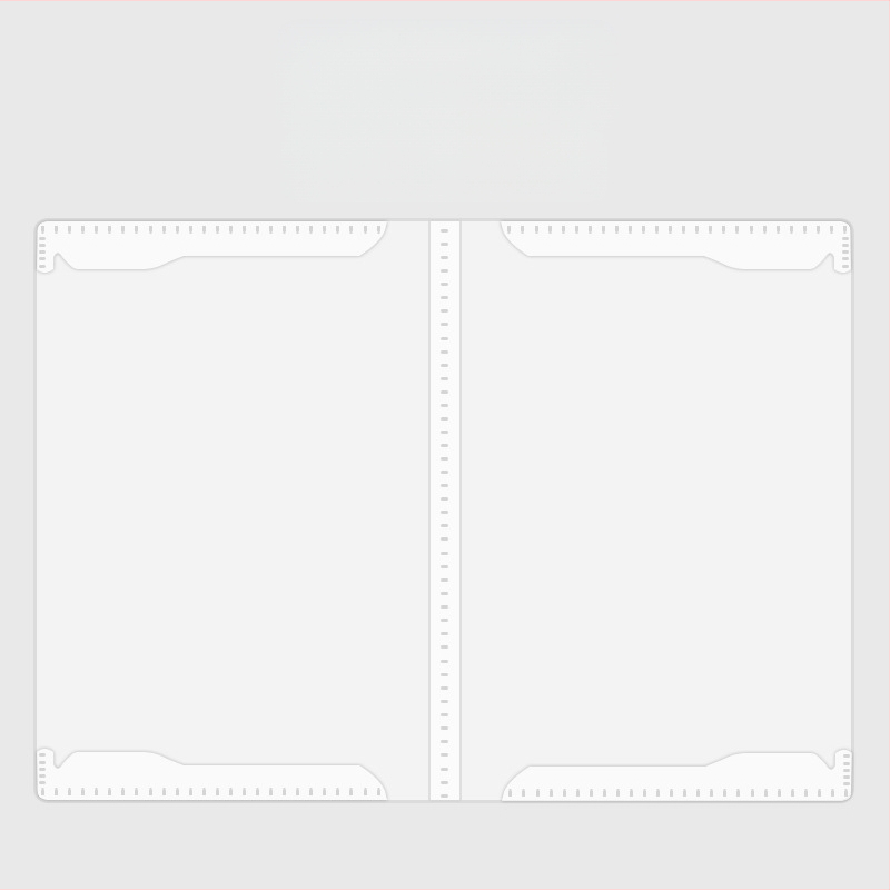 Кожена папка за ноти, модел Ypj-001, 20 страници, 30 мм гръб, 5 мм дебелина на материала