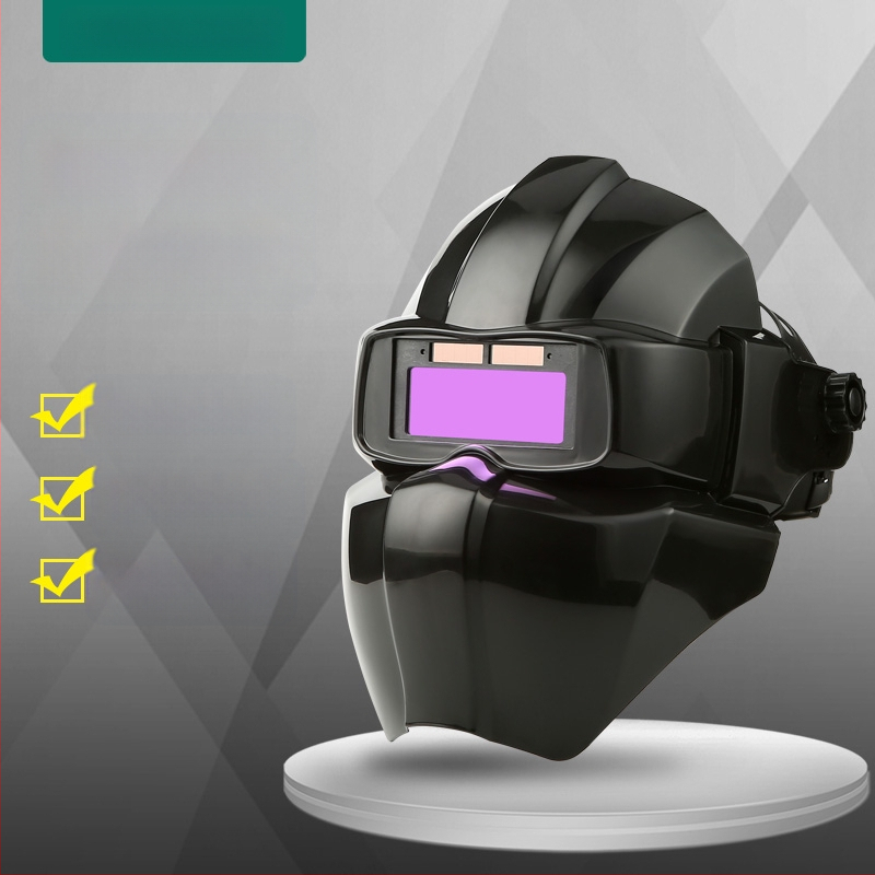 Automātiski tumšā za metināšanas maska ar galvas uzvilkamu cepuri; Zīmols: Other; Materiāls: Other; Pielietojums: Other