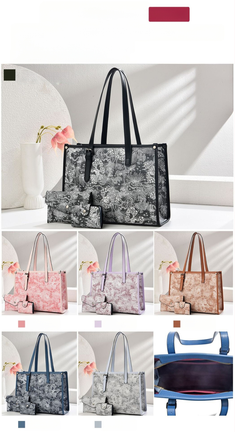 Дамска PU кофа чанта с веригова презрамка, кръстосана през рамо, заключване, вътрешни джобове с цип и за телефон