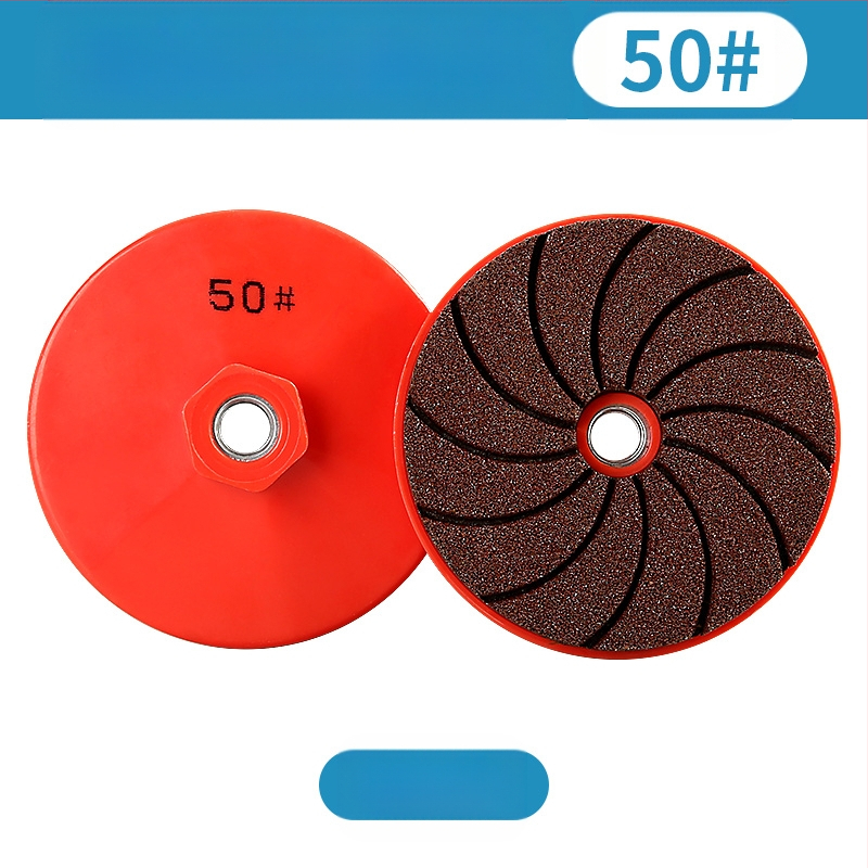 Ολοκληρωμένος δίσκος γυαλίσματος για πλακάκια, μάρμαρο και πέτρα – ξηρό γυάλισμα με nano pad, συμβατός με γωνιακό τροχό
