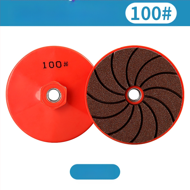 Ολοκληρωμένος δίσκος γυαλίσματος για πλακάκια, μάρμαρο και πέτρα – ξηρό γυάλισμα με nano pad, συμβατός με γωνιακό τροχό