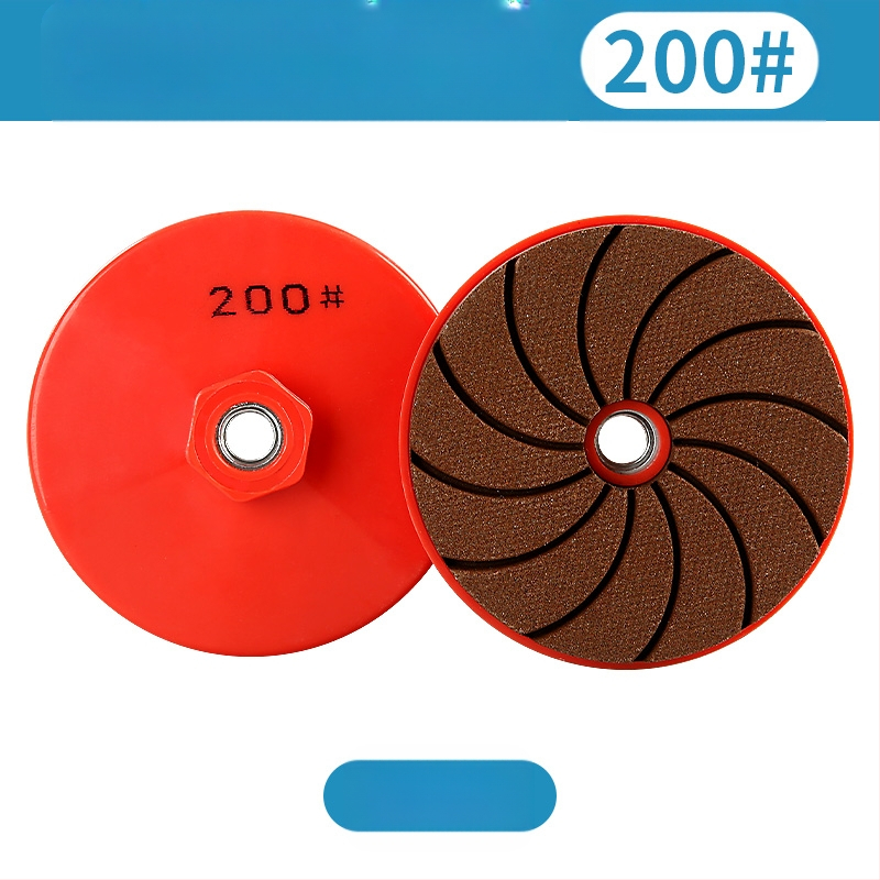 Ολοκληρωμένος δίσκος γυαλίσματος για πλακάκια, μάρμαρο και πέτρα – ξηρό γυάλισμα με nano pad, συμβατός με γωνιακό τροχό