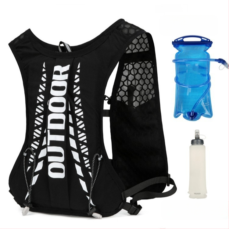 Sportinė kuprinė lauko veiklums, nailono išorė, išlenkti pečių diržai, poliesterio įdaila, tinkama alpinizmui ir žygiams