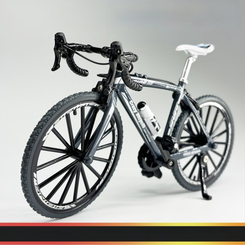 алуминиев 1:8 мащаб мини планински велосипед модел – статичен дисплей за възраст 7–14