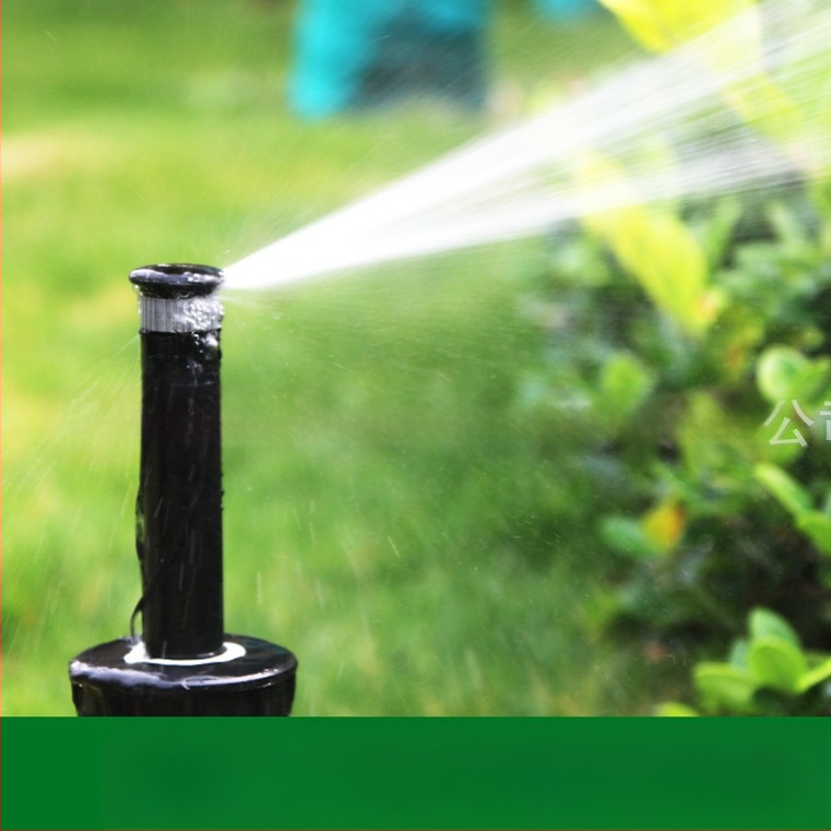 Nugrimdęs teleskopinis laistytuvas vejai ir sodui — Inžineriniai plastikai, Middle Hertz, 360° sukinimas su pakėlimu