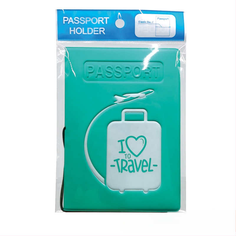 Držač putovnice s geometrijskim uzorkom, PVC kućište s podstavom od sintetičke kože, ulični stil za svakodnevnu upotrebu