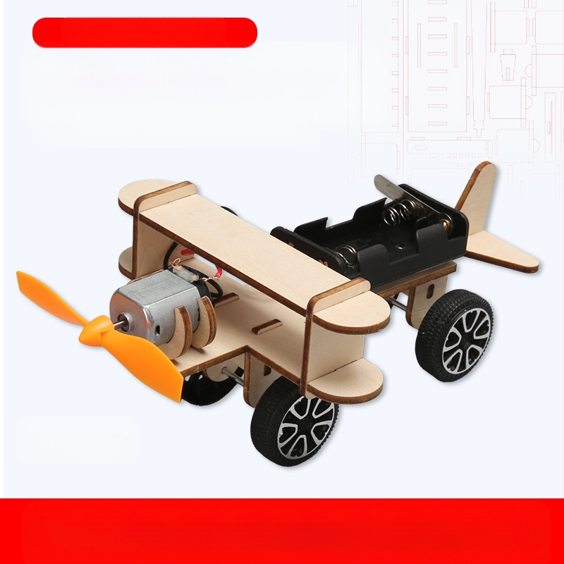 Medinis mokslinių eksperimentų rinkinys DIY fiziniams išradimams, neelektrinis, daugiafunkcinis, amžius 7-14 metų