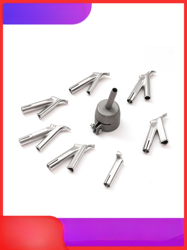 Горещ въздух за заваряване на пластмаса с дисплей за температура, DC захранване, 18–20V, накрайник Y-образен PP