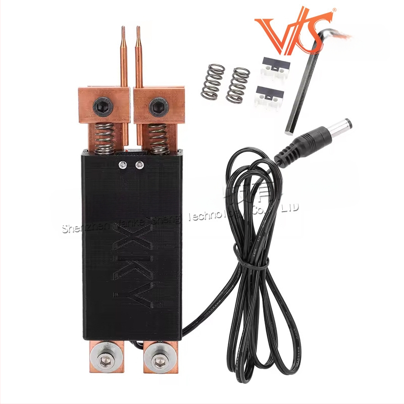 Integruotos taškų suvirinimo pieštukas su automatiniu paleidimu, vienos rankos valdymas, 12V įvestis, įdiegta 18650 baterija