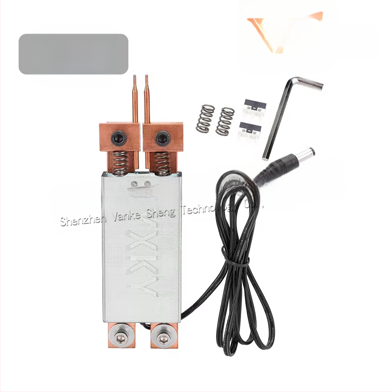 Integruotos taškų suvirinimo pieštukas su automatiniu paleidimu, vienos rankos valdymas, 12V įvestis, įdiegta 18650 baterija