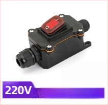 Лодковидна водоустойчива кутия за превключвател за външна употреба, 30 A, съпротивление на контакта ≤50 mΩ, съпротивление на изолацията ≥100 MΩ, 50 000 цикъла, CE, до 440 V