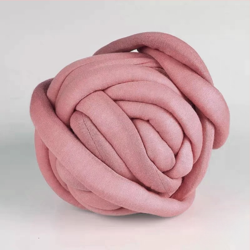 Pătură tricotată manual din lână amestecată, răsucire în inel, fir de grup, origine Zhejiang