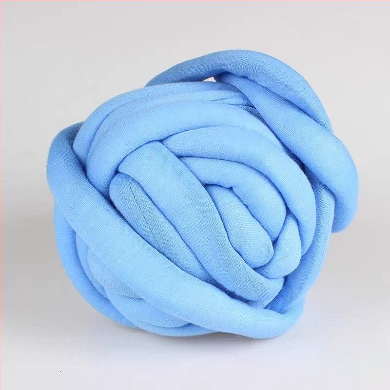 Pătură tricotată manual din lână amestecată, răsucire în inel, fir de grup, origine Zhejiang