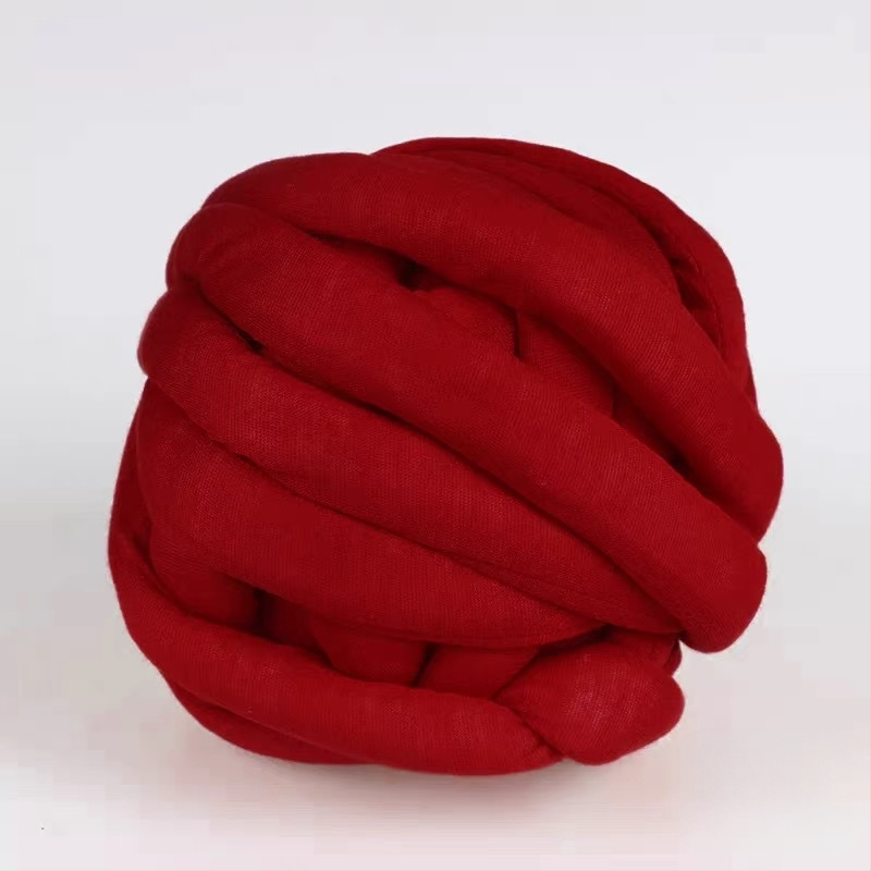 Pătură tricotată manual din lână amestecată, răsucire în inel, fir de grup, origine Zhejiang