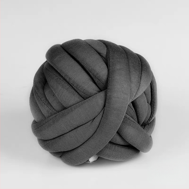 Pătură tricotată manual din lână amestecată, răsucire în inel, fir de grup, origine Zhejiang