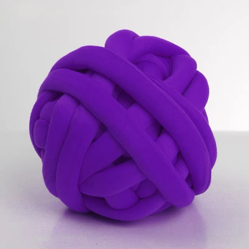 Pătură tricotată manual din lână amestecată, răsucire în inel, fir de grup, origine Zhejiang