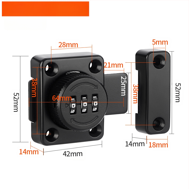 Брава за врати с пеперудена щипка, модел MMCX, цинкова сплав, обработка на повърхността: Друга