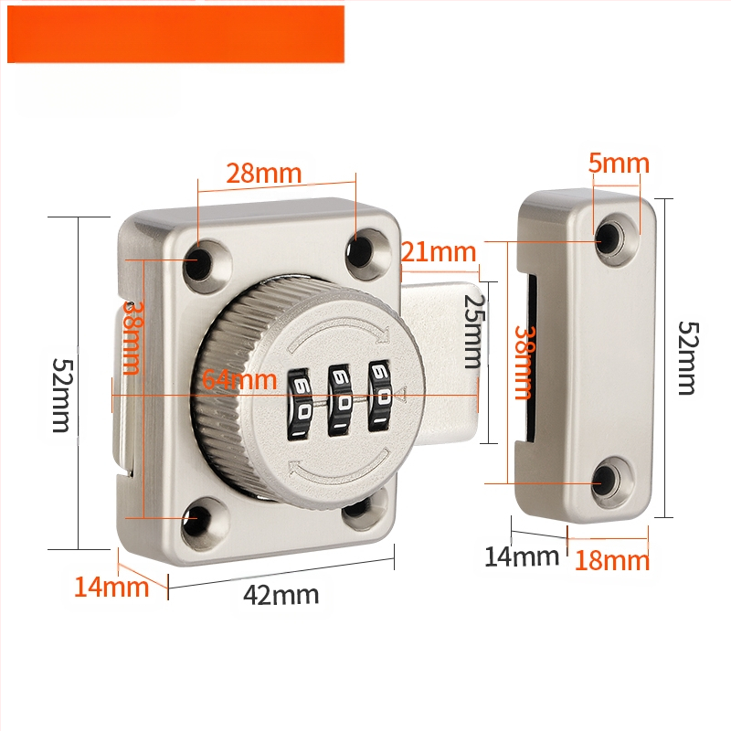 Брава за врати с пеперудена щипка, модел MMCX, цинкова сплав, обработка на повърхността: Друга