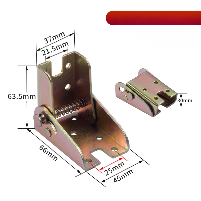 Μεντεσές 90° με μηχανισμό αυτοκλεισίματος για έπιπλα – ενισχυμένος από ατσάλι ψυχρής κατεργασίας, κατάλληλος για τραπέζια, καρέκλες, κρεβάτια και τραπεζάκια καφέ
