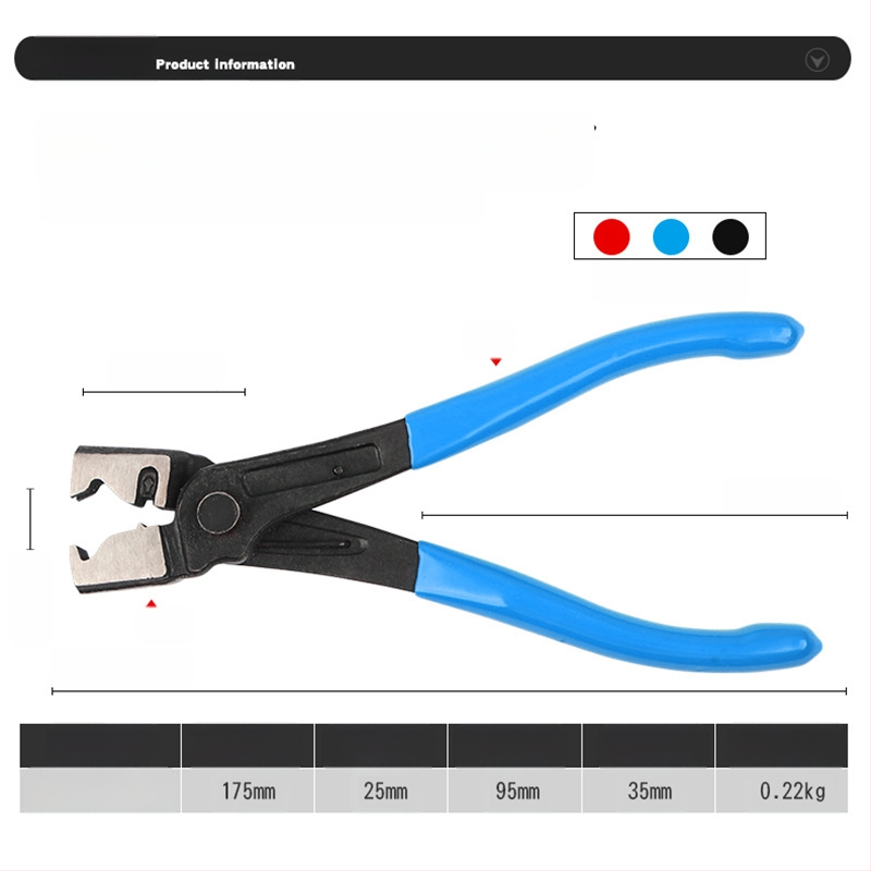 Vamzdžių spaustuvės replės, automobilių vandens vamzdžių spaustuvė, surinkimo spaustuvės įrankis — Sudėtinė pakuotė, pritaikomas, importuotas