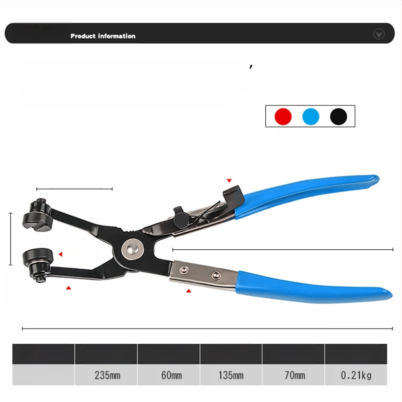 Vamzdžių spaustuvės replės, automobilių vandens vamzdžių spaustuvė, surinkimo spaustuvės įrankis — Sudėtinė pakuotė, pritaikomas, importuotas