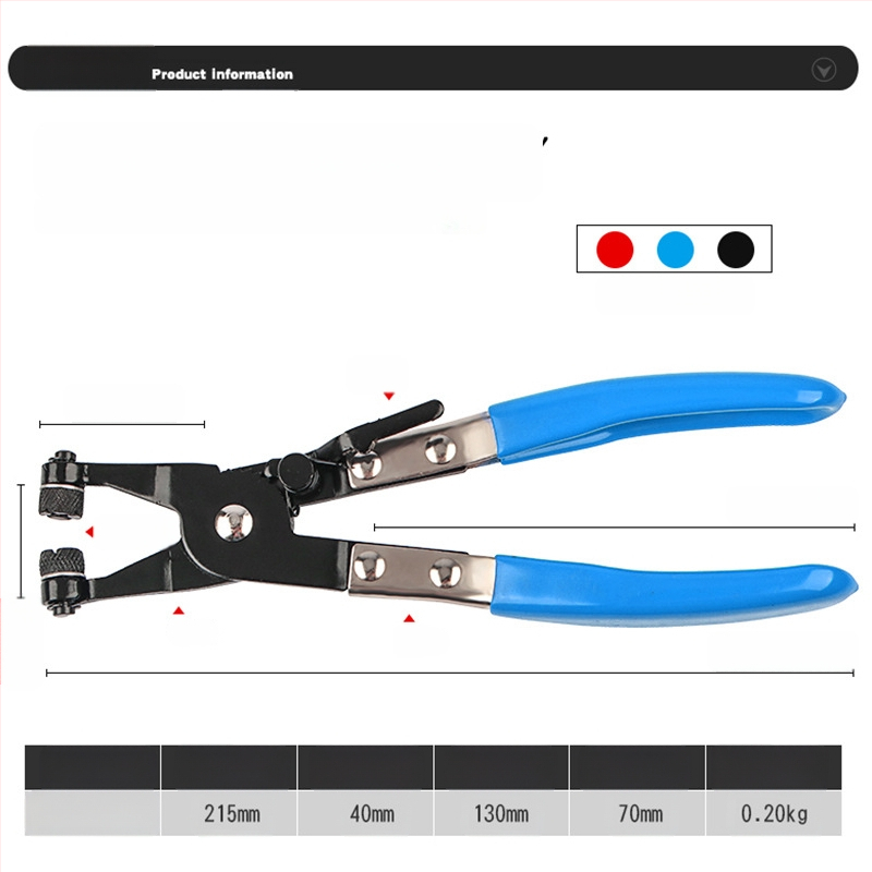Vamzdžių spaustuvės replės, automobilių vandens vamzdžių spaustuvė, surinkimo spaustuvės įrankis — Sudėtinė pakuotė, pritaikomas, importuotas