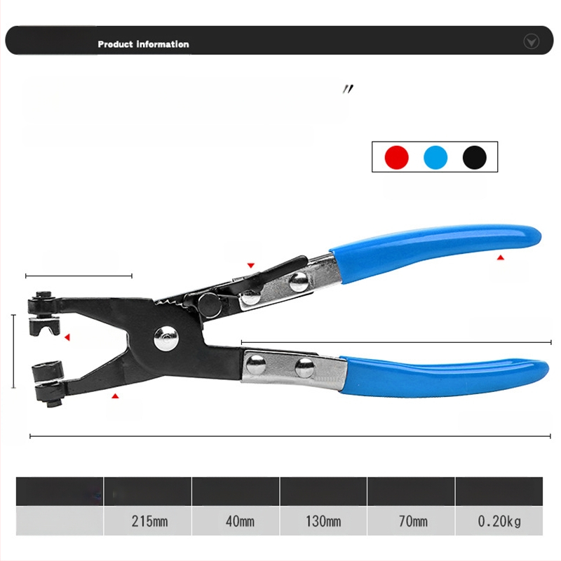 Vamzdžių spaustuvės replės, automobilių vandens vamzdžių spaustuvė, surinkimo spaustuvės įrankis — Sudėtinė pakuotė, pritaikomas, importuotas