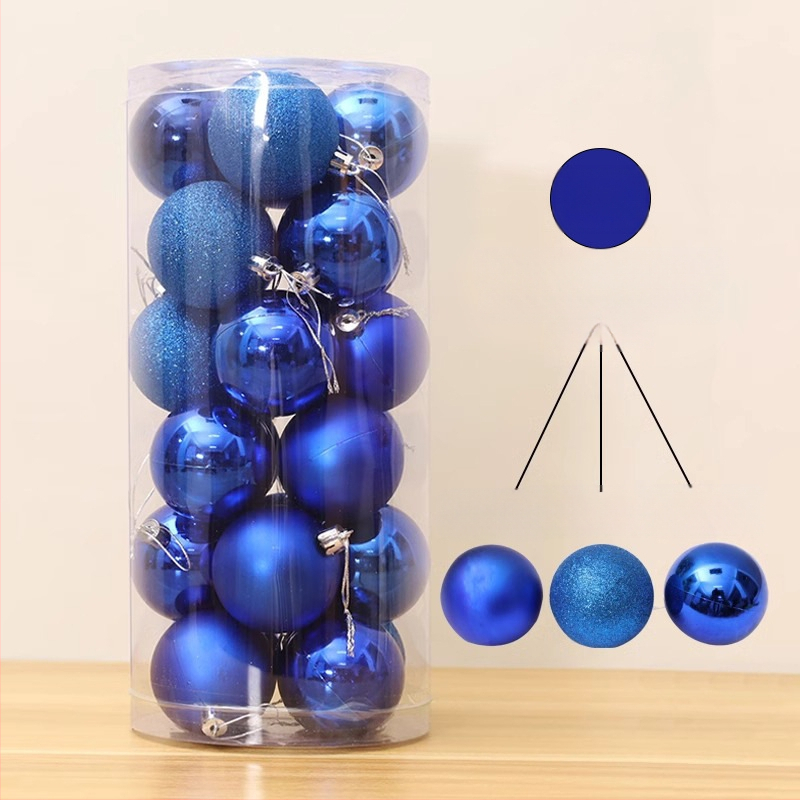 Kalėdinė dekoracinė kamuolys, plastikas, šiuolaikinio meno stilius, elektroplatingas