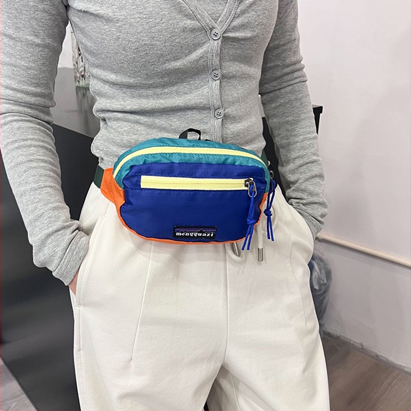 Bērnu mini crossbody soma no neilona – ultra viegla, ātri žūstoša, elpojoša, universāla ikdienas ārējai lietošanai