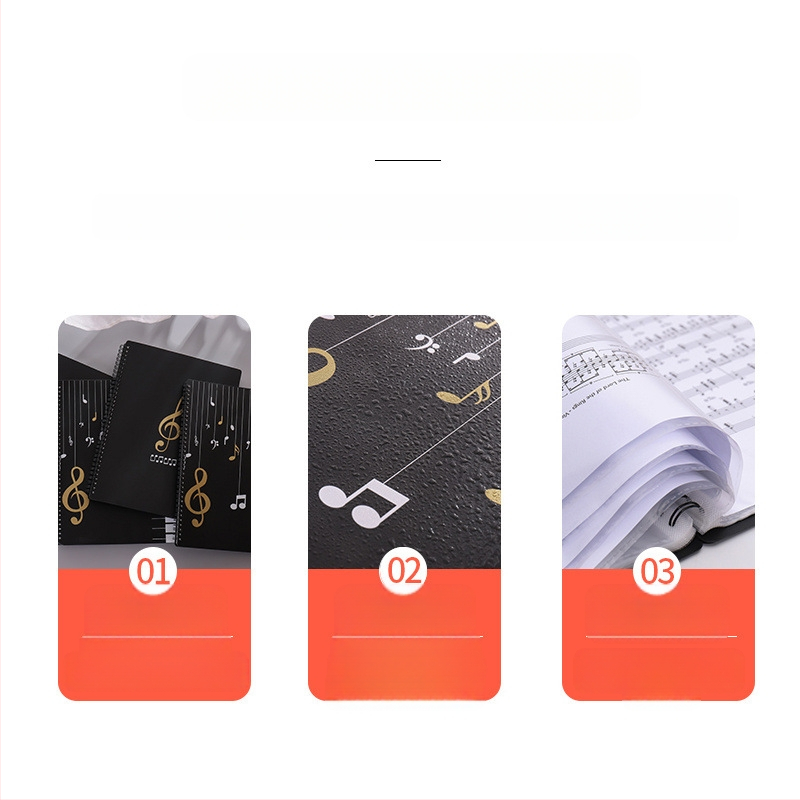 Фолдер за нотни партитури с джоб за вмъкване и клип — за ученици — Марка: Друга; Не е подарък; IP не е разрешено
