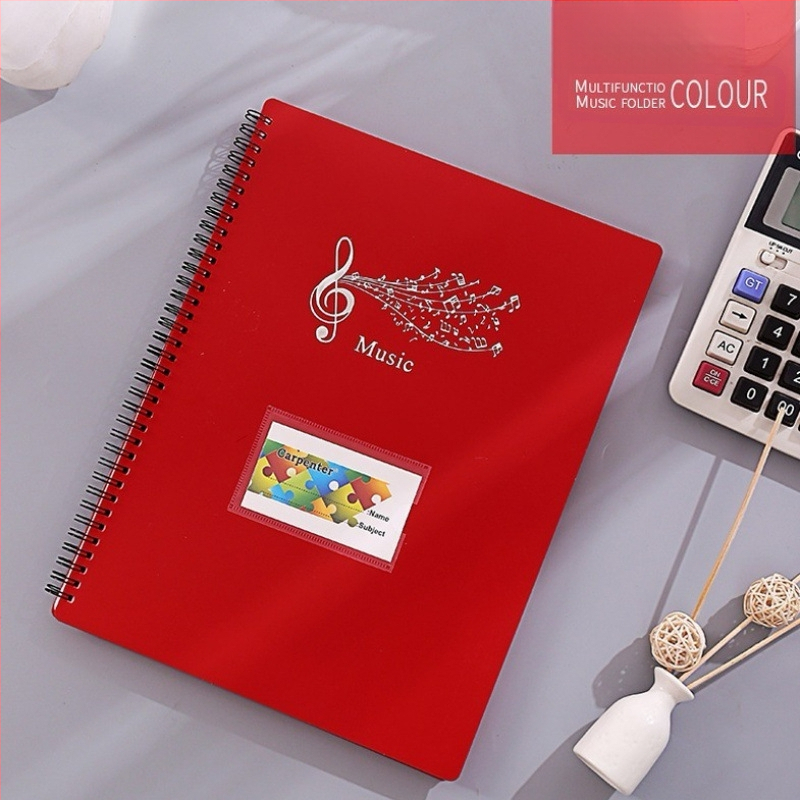 Фолдер за нотни партитури с джоб за вмъкване и клип — за ученици — Марка: Друга; Не е подарък; IP не е разрешено