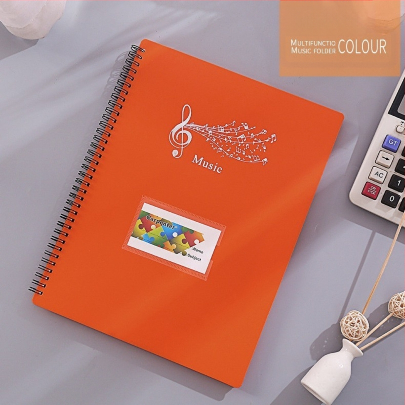 Фолдер за нотни партитури с джоб за вмъкване и клип — за ученици — Марка: Друга; Не е подарък; IP не е разрешено