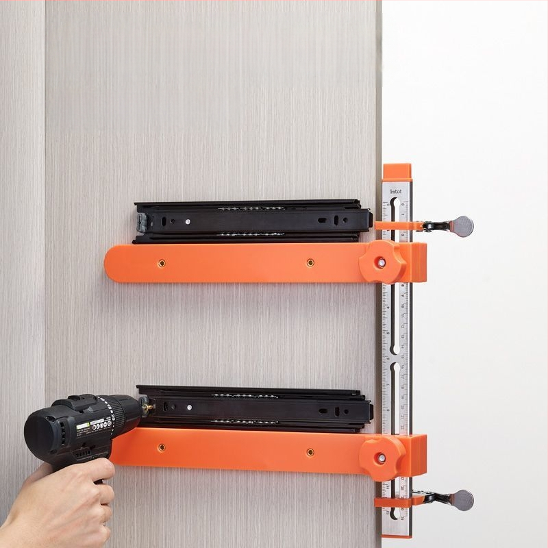 Stalčiaus bėgių įrankis — greitas išdėstymas, gręžimas ir montavimas, reguliuojamas sujungimas, Taozao