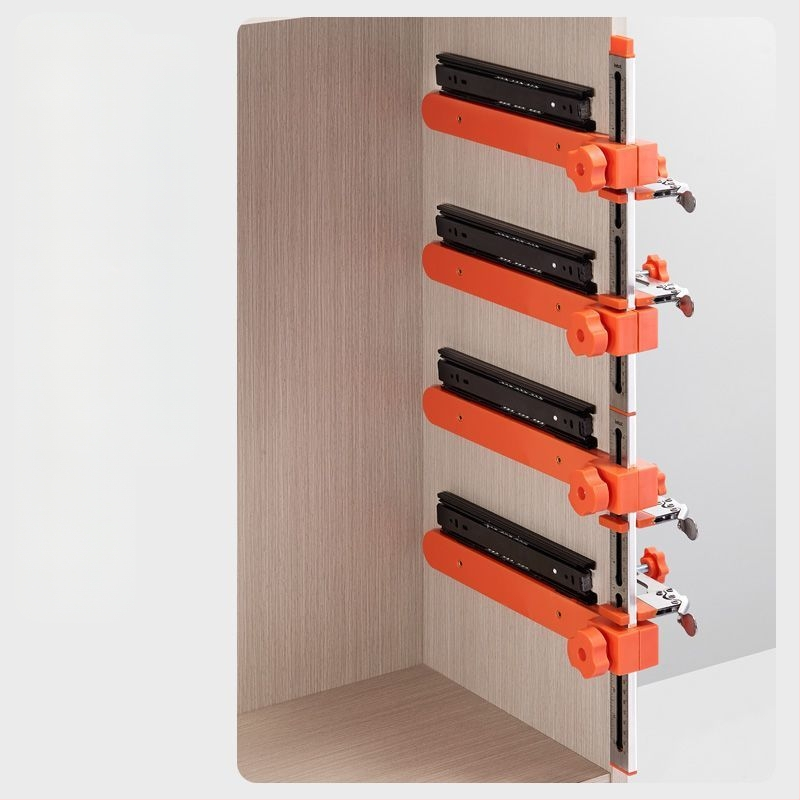 Stalčiaus bėgių įrankis — greitas išdėstymas, gręžimas ir montavimas, reguliuojamas sujungimas, Taozao