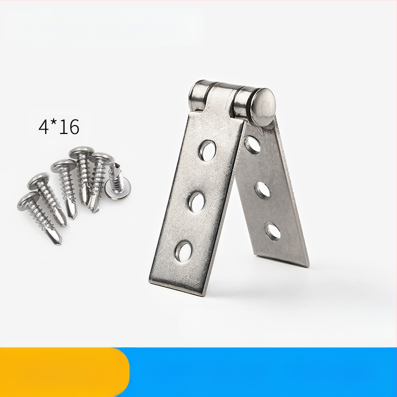 Bezrāmja stikla loga panta, salokāmais balkona panta, nerūsējošais tērauds, Modelis 1, virsmas apstrāde: skatiet detaļas, stils: jauns ķīniešu stils