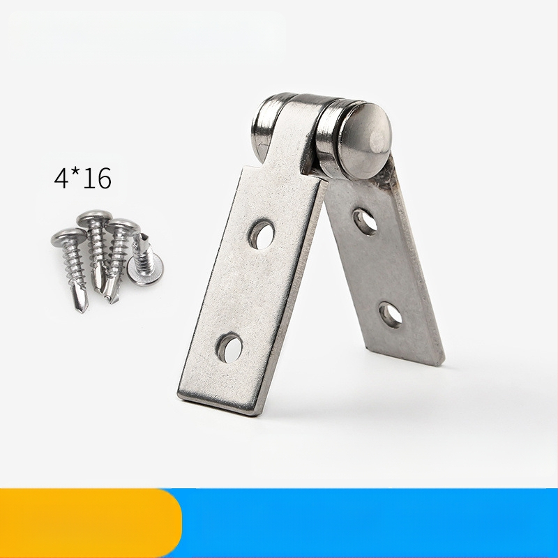 Bezrāmja stikla loga panta, salokāmais balkona panta, nerūsējošais tērauds, Modelis 1, virsmas apstrāde: skatiet detaļas, stils: jauns ķīniešu stils