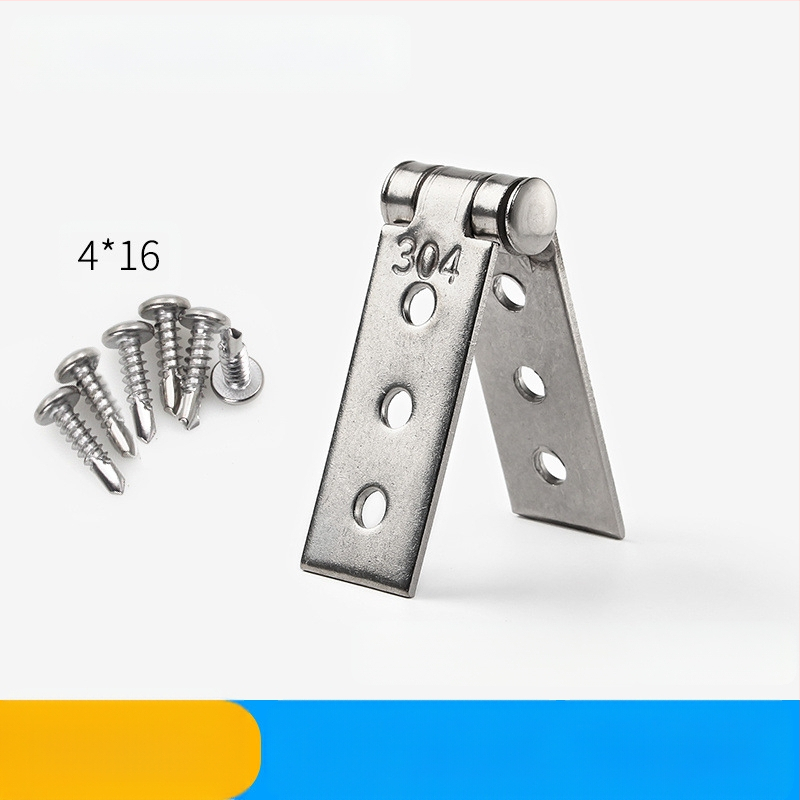 Bezrāmja stikla loga panta, salokāmais balkona panta, nerūsējošais tērauds, Modelis 1, virsmas apstrāde: skatiet detaļas, stils: jauns ķīniešu stils