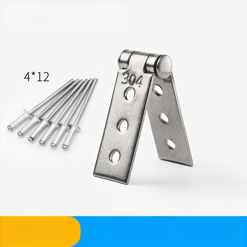 Bezrāmja stikla loga panta, salokāmais balkona panta, nerūsējošais tērauds, Modelis 1, virsmas apstrāde: skatiet detaļas, stils: jauns ķīniešu stils