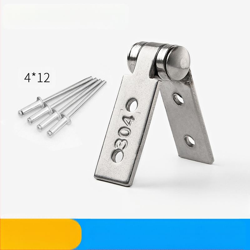 Bezrāmja stikla loga panta, salokāmais balkona panta, nerūsējošais tērauds, Modelis 1, virsmas apstrāde: skatiet detaļas, stils: jauns ķīniešu stils