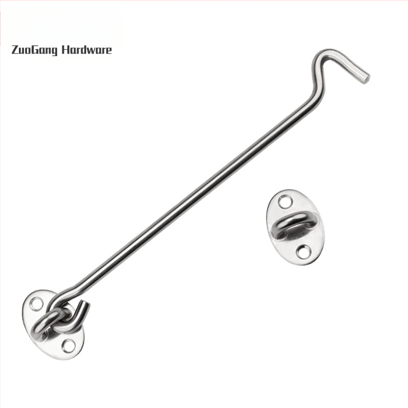 Rozsdamentes acél Wind Hook ajtó- és ablakokhoz — Márka Left Steel, Modell Wind Hook, modern minimalist hardver-kiegészítő