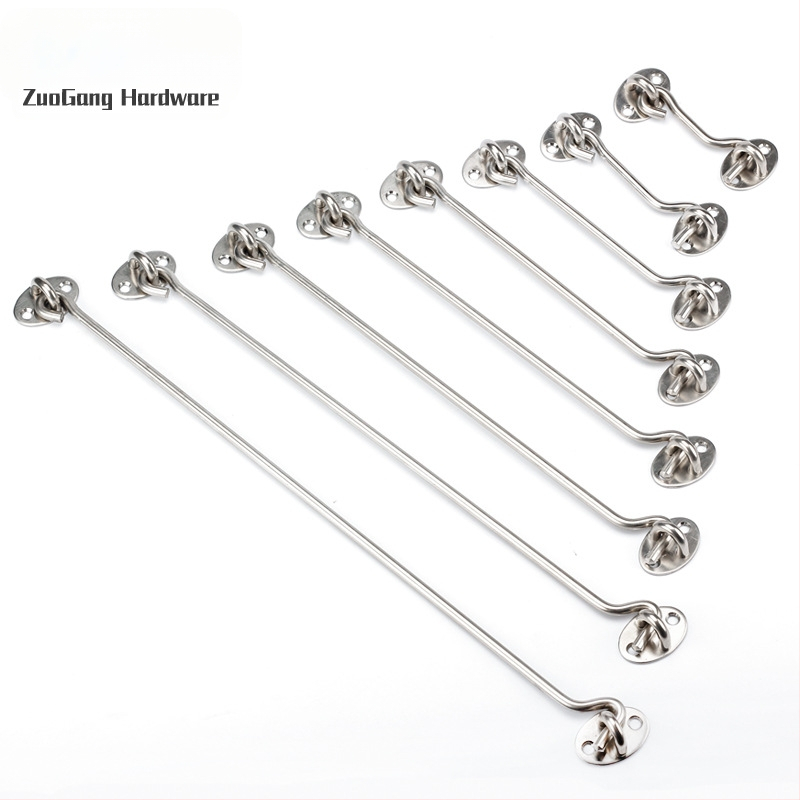 Rozsdamentes acél Wind Hook ajtó- és ablakokhoz — Márka Left Steel, Modell Wind Hook, modern minimalist hardver-kiegészítő