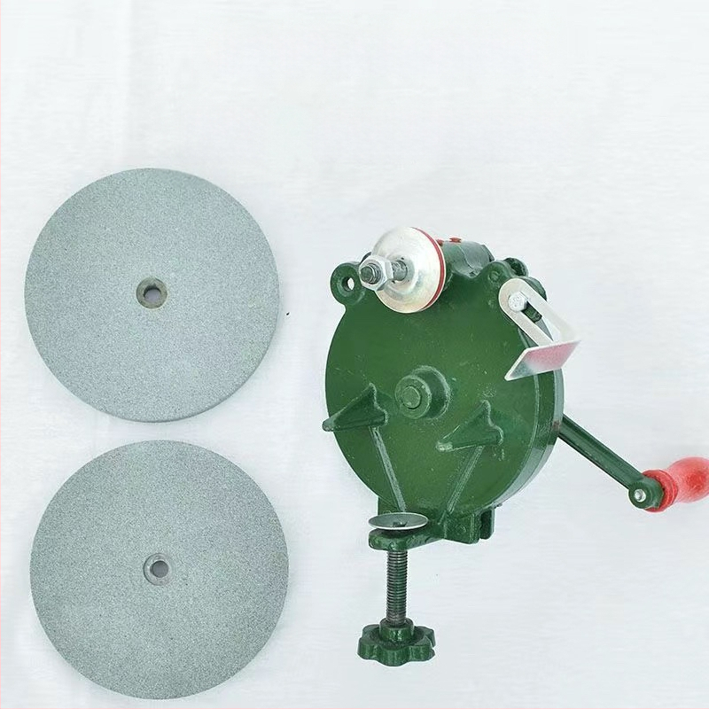 Машина за заточване на ножове с чугунено тяло, интегриран дизайн на машината, твърдост 60 HRC, 500 rpm